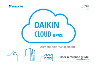 Daikin cloud service and site management_4P533864-1A_2018_08_User reference guide_English download